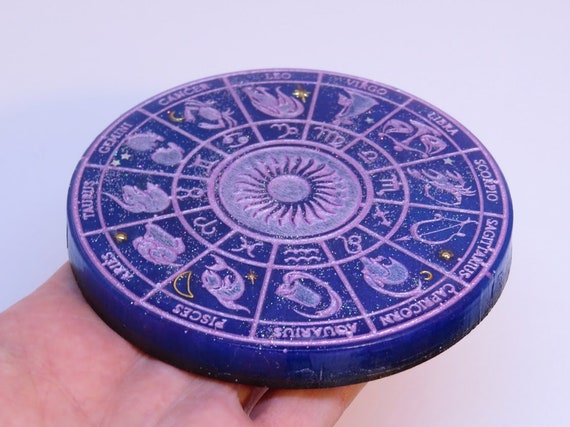 Hand-made Customizable Resin Zodiac Coasters