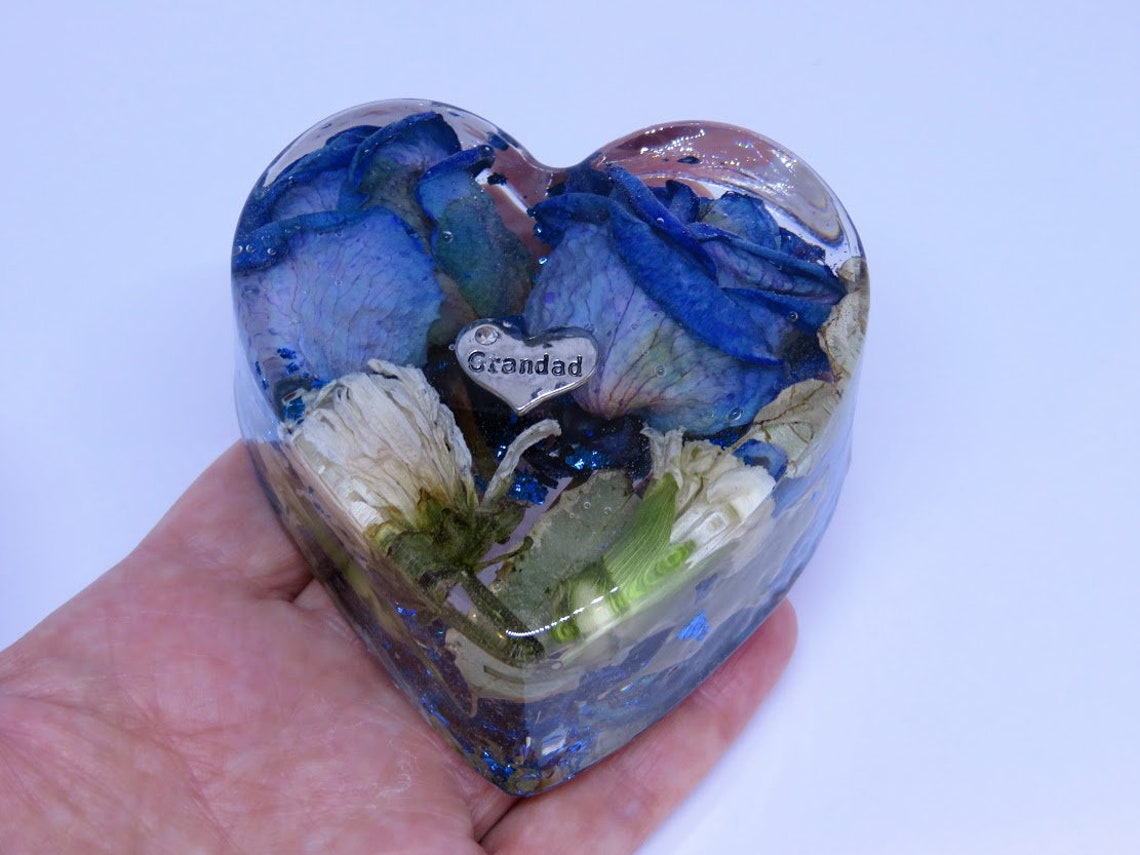 Funeral Keepsake Funeral Flowers Preserved Flower Keepsake Etsy UK