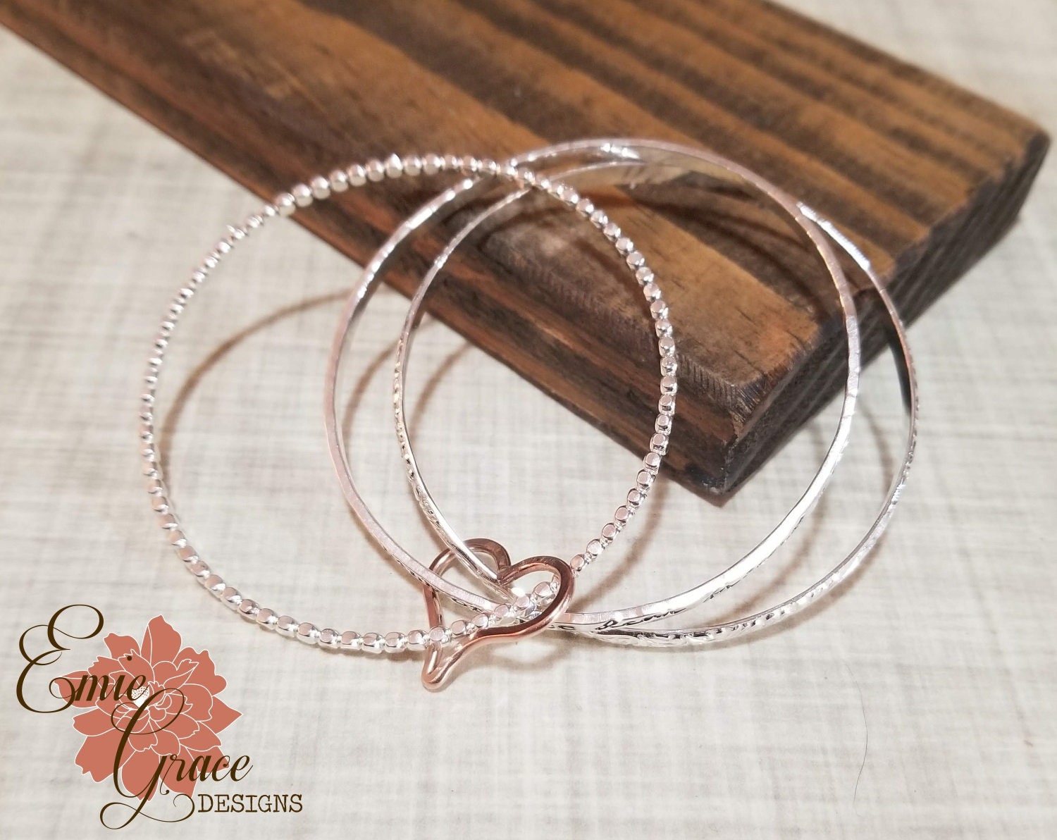 Coffret de 3 bracelets YOURS (Personnalisables) - Doré – Manoline