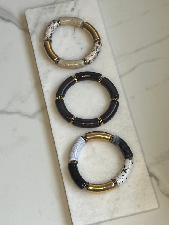 Dot Bracelet Set- 3 Stack