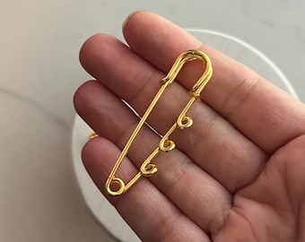 Broche de oro - 3 vueltas