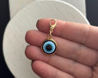 Gold Charm- Evil Eye