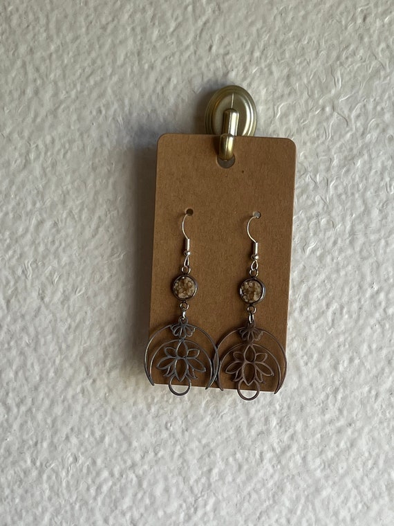 Clara Laser Cut Earrings