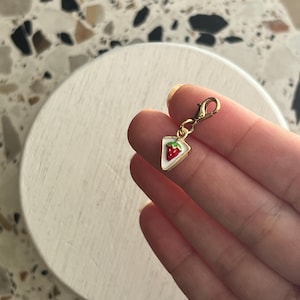 Gold Charm- Cake Slice