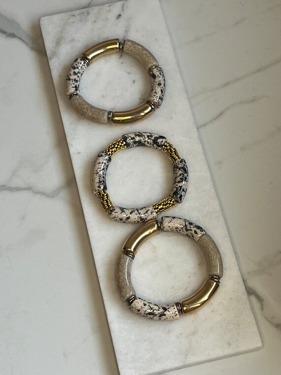 Dot Bracelet Set- 3 Stack