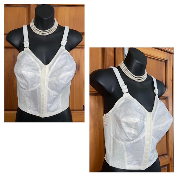 Dead Stock Vintage 1970's Playtex 18 Hour Longline Front Closure Bra 36D -   Canada