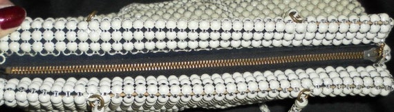 WWII 1940's Vintage WHITING & DAVIS White Mesh Sh… - image 2