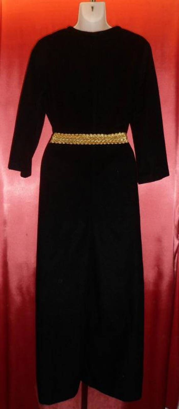Vintage 1960's Sears Black Palazzo Pants / Lounging / | Etsy México