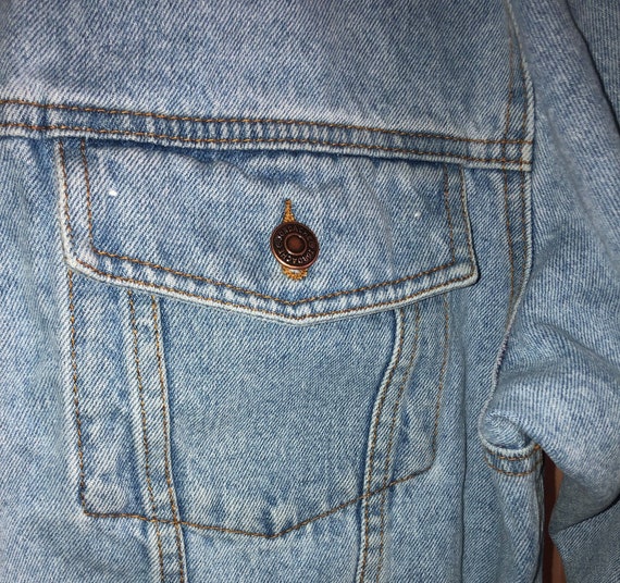 Vintage 1980's Jordache Mens Denim Blue Jean Jack… - image 3