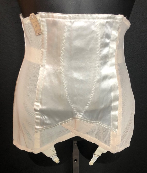 New/old Stock Vintage Outstanding 1950's Swedish fox Fabrikers Open Bottom  Girdle W/ Garters XS -  Canada