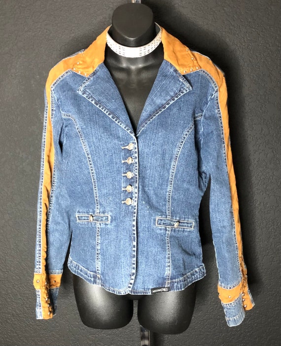 Flattering Vintage 1990's Cowgirl WESTERN ETHICS … - image 1