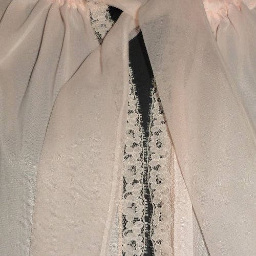 Adorable Vintage SEAMPRUFE 3 Pc Peignoir, Babydoll Nightgown & Panties shops Set M