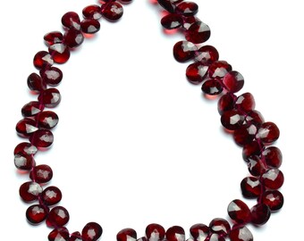 January Birthstone 5cts Ring Size Garnet Gemstone for Jewelry Blood Red Rhodolite Garnet Natural Loose Rhodolite Garnet Gem from Africa