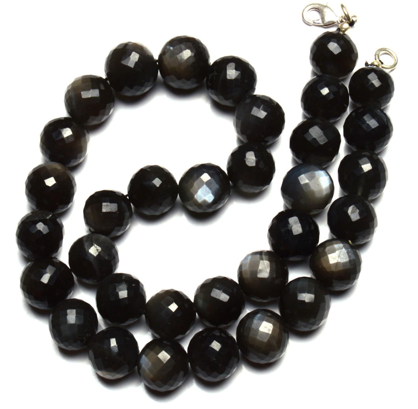 Natural Gemstone Chocolate Brown Moonstone 12 to 13MM Faceted Etsy