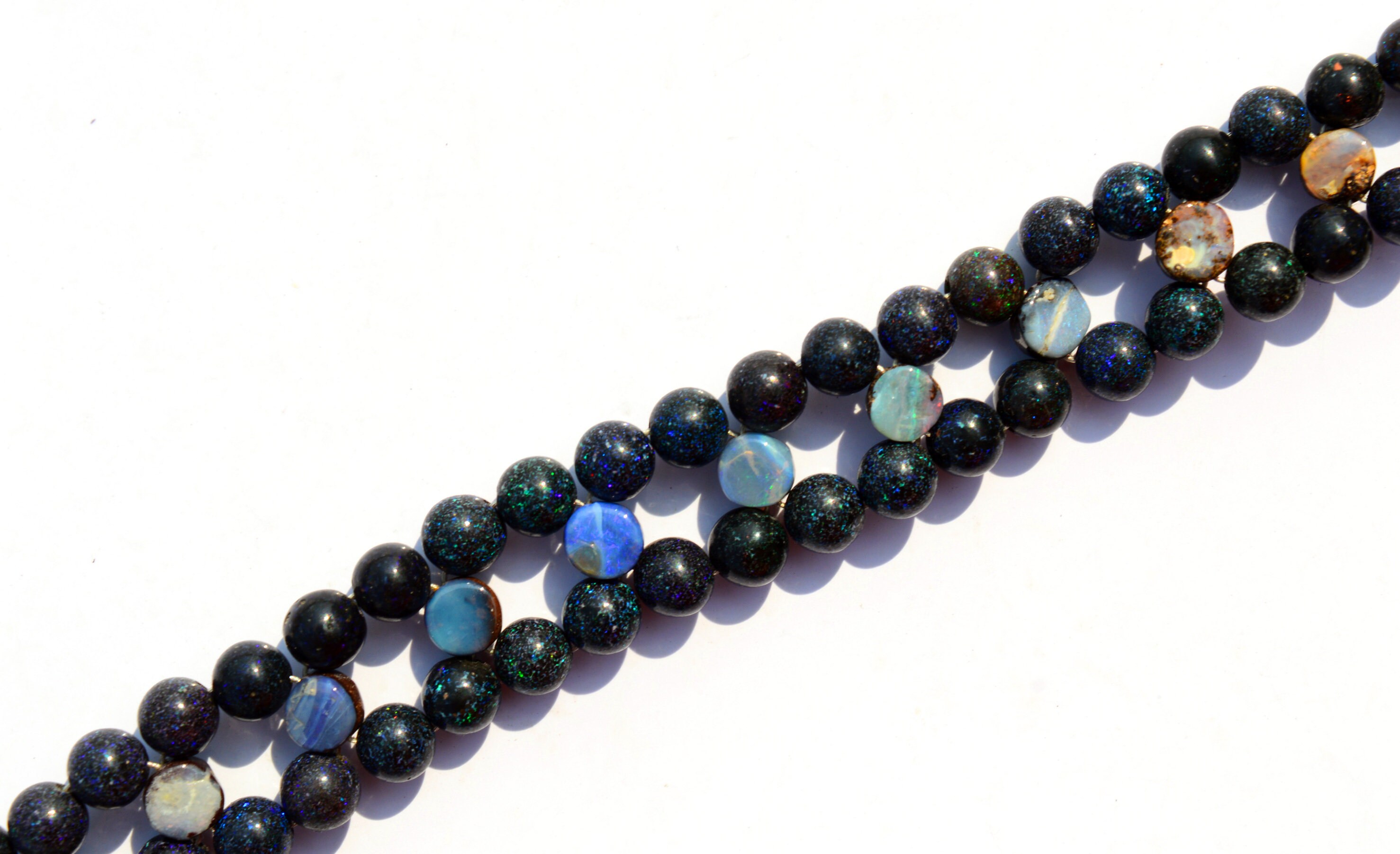 Very Rare Natural Gem Australian Boulder & Matrix Opal | Etsy