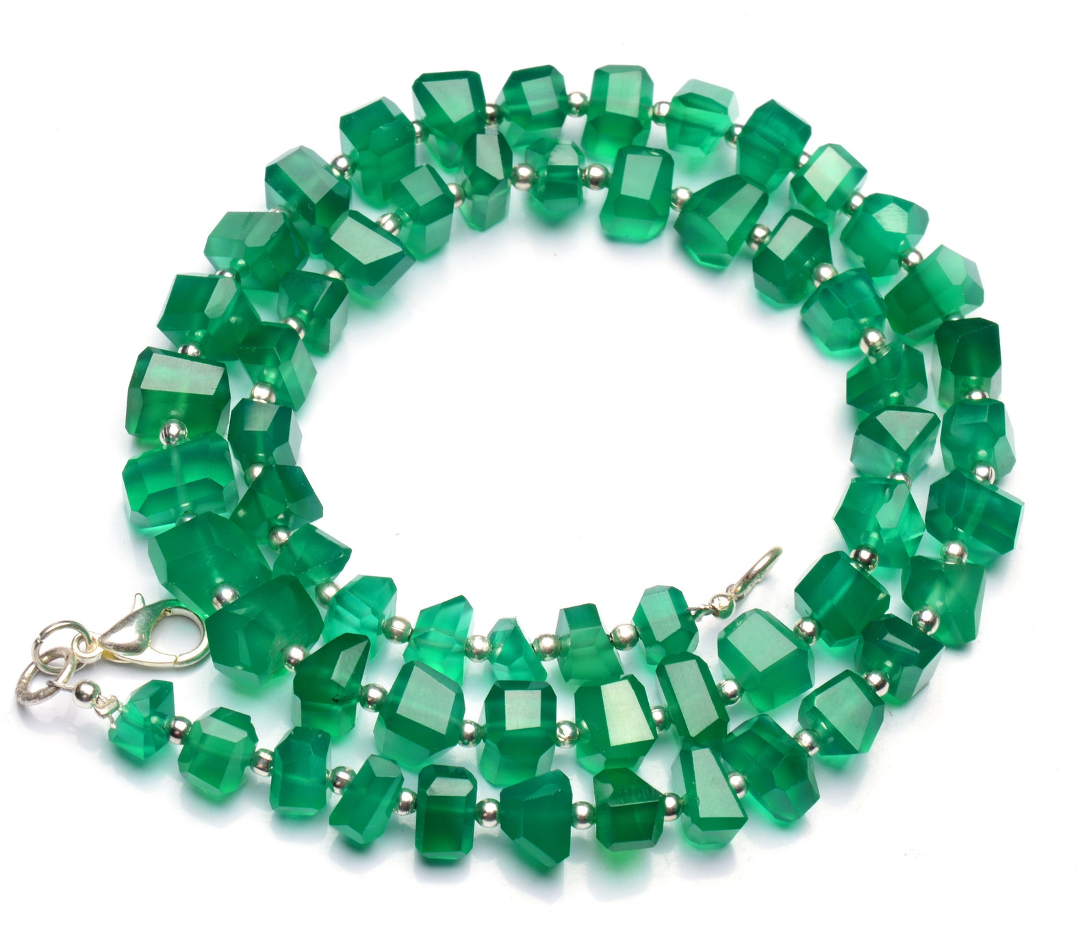 Natürliche Grüne Jade Perlen 6 Mm Facettiert – 15 Zoll Lose Perlen Für Schmuck, Rund, Nickel-frei