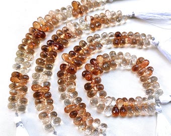 Collier Perles Labradorite Andesine Naturelle 8x6mm - 21.5 Pouces - 120 Carats - Neuf Sans Emballage