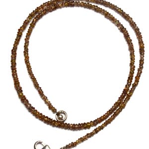 Super Rare Natural Color Change Garnet Smooth Rondelle Beads 17.5 Inch Full Strand 3 to 4MM Approx. Size Rondelle Beads Rare Gemstone