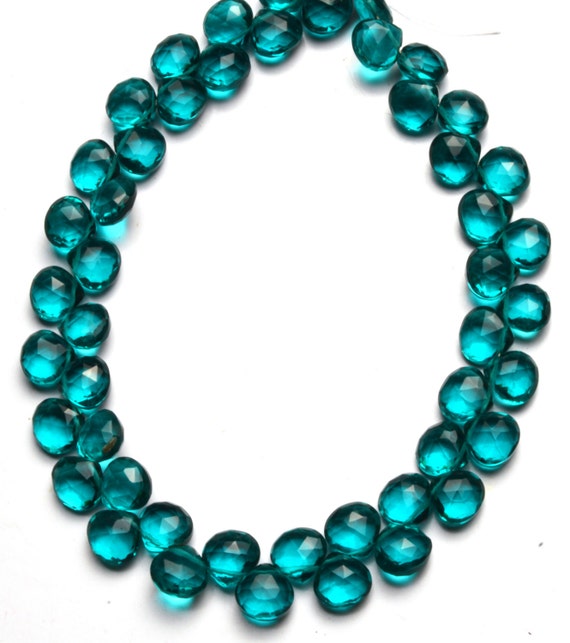 Verde Natural amatista piedra Micro facetas Bola forma granos collar 18 pulgadas