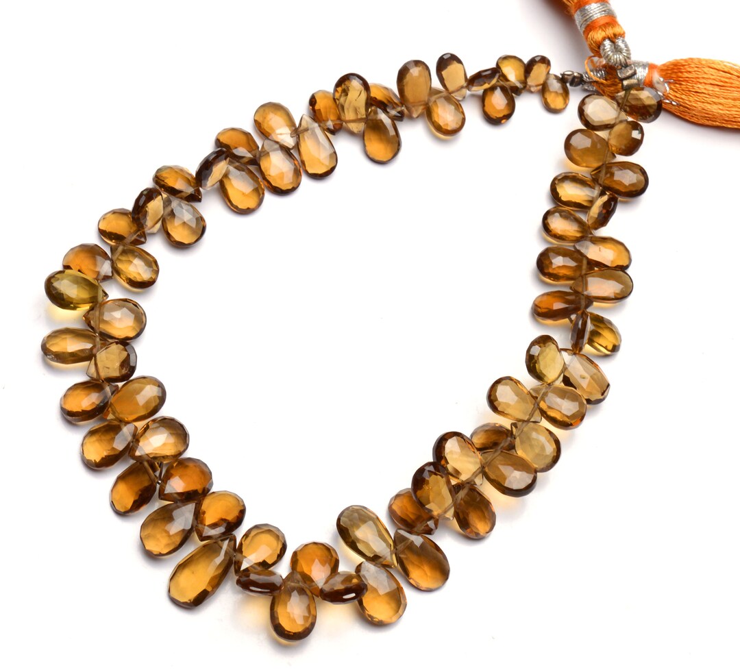 Reserved Natural Gemstone Honey Quartz 6x4 to 8x6mm Size Etsy