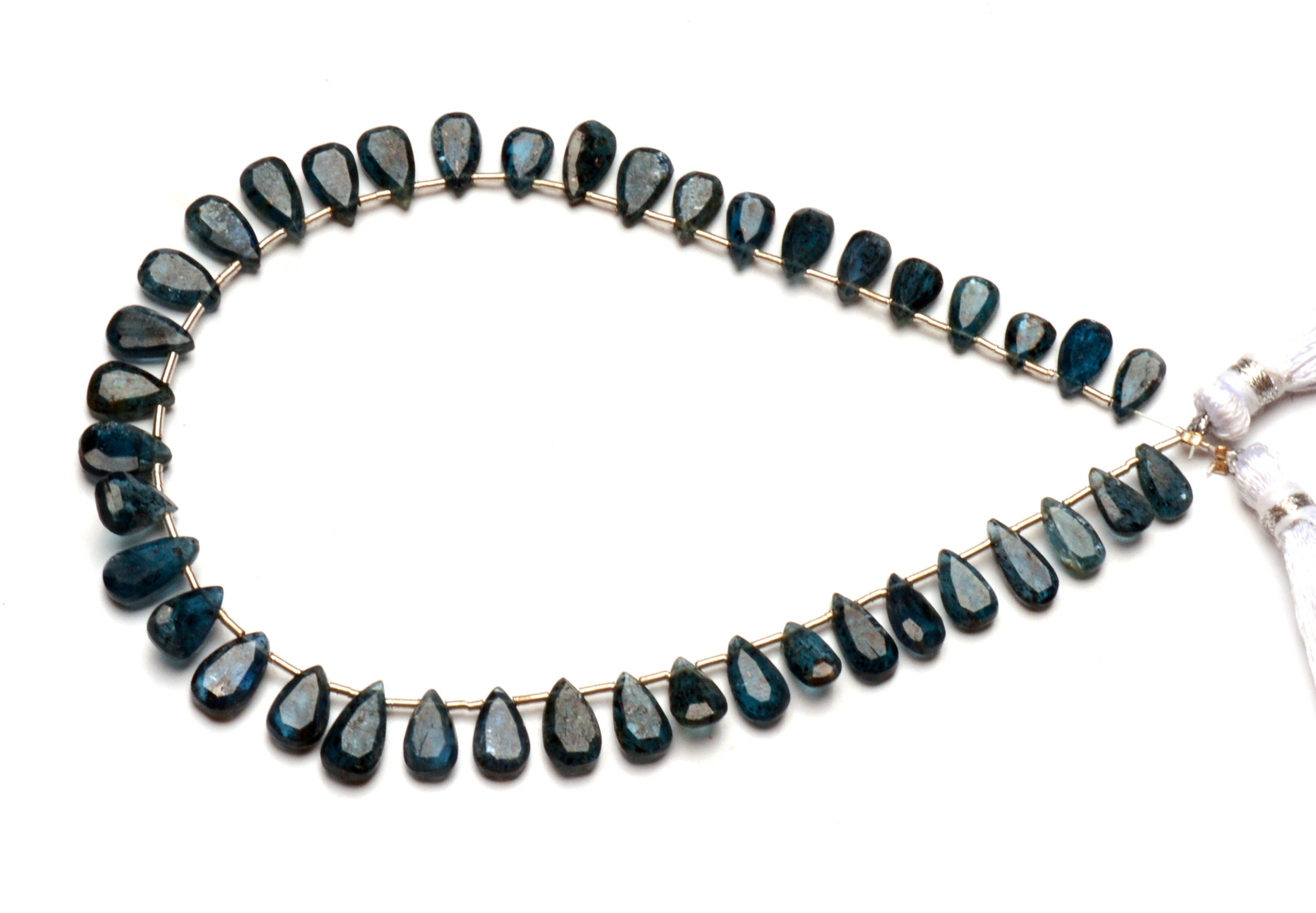 天然グリーンカイヤナイト宝石、9 x 5 〜 10 x 7 mm サイズの