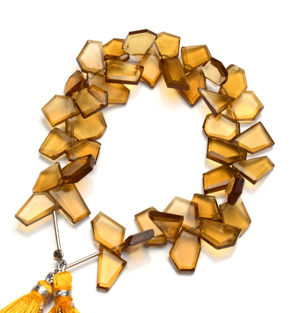 Natural Gemstone Honey Quartz 7 to 8mm Broad and 10 to 13mm Etsy