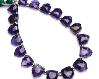 Natural Gemstone Multi Color Fluorite Super Quality 10x8 to 12x9mm Faceted Briolette Beads 8.5" Full Strand Fine Quality Beads