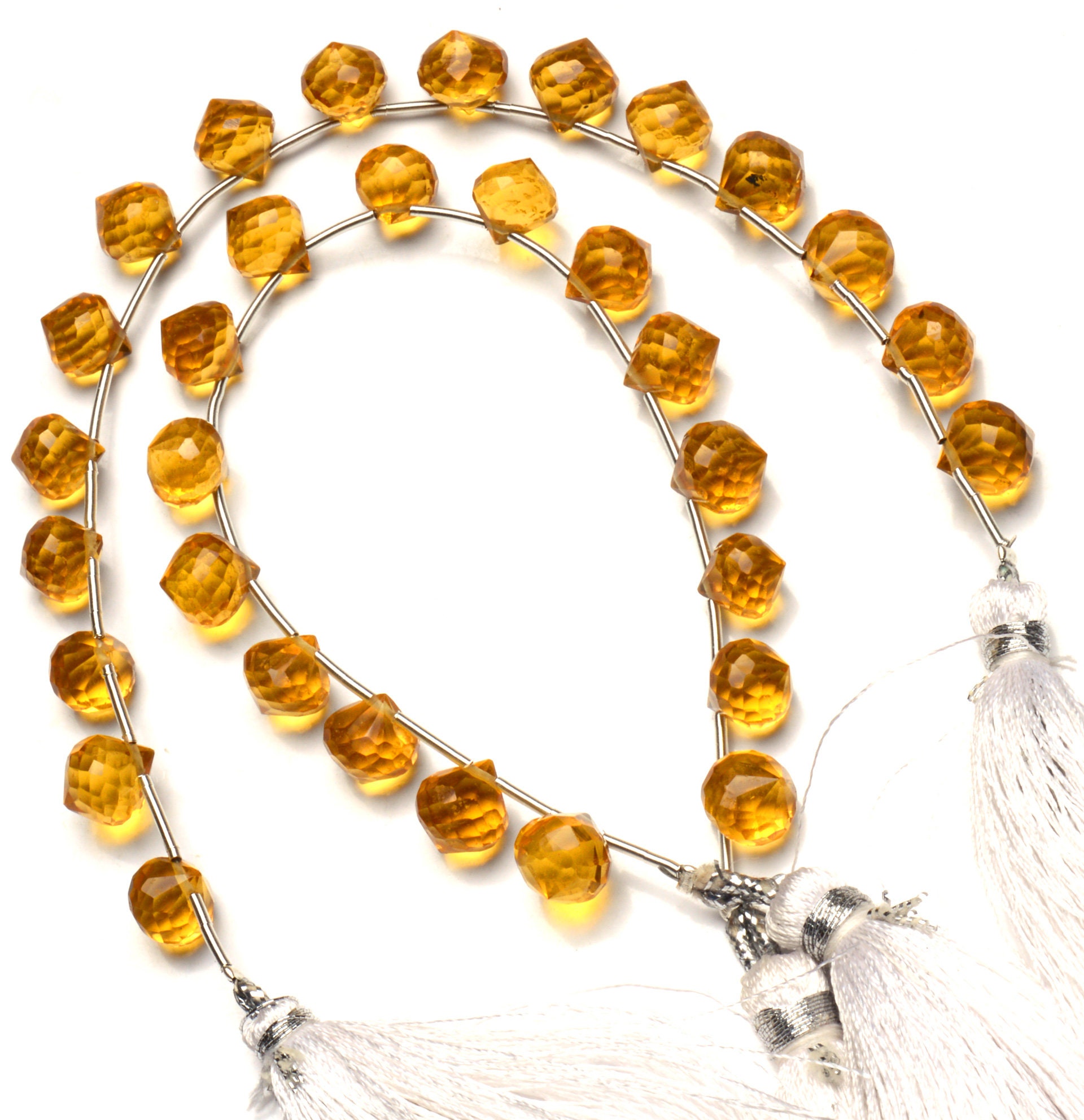 Golden Citrine Color Hydro Quartz Faceted 9x8mm Approx Onion Etsy