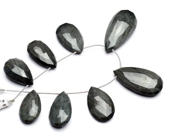 Natural Chrysoberyl Cat's Eye Gemstone 26x16 to 40x20mm Faceted