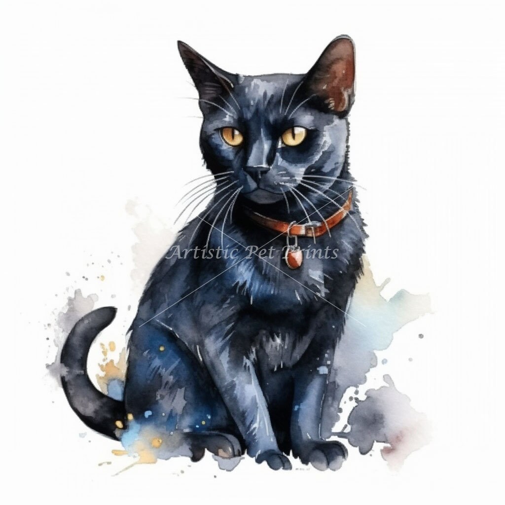 Bombay Cat Clipart - 10 High Quality Watercolor Jpg's - Digital ...