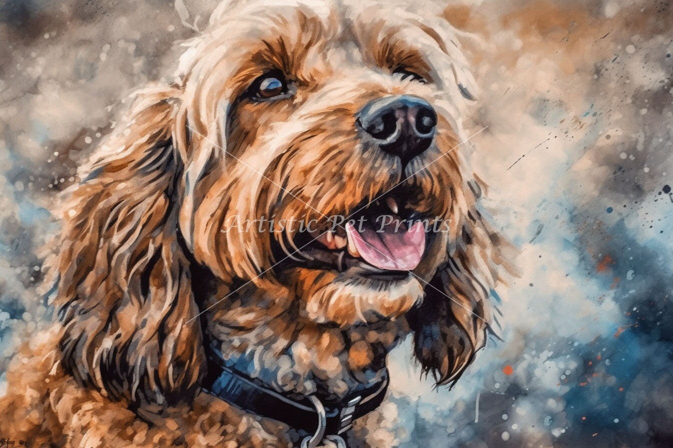 Cockapoo Digital Cockapoo Art - 10 High Quality Jpg's - Digital Download! - Various ...