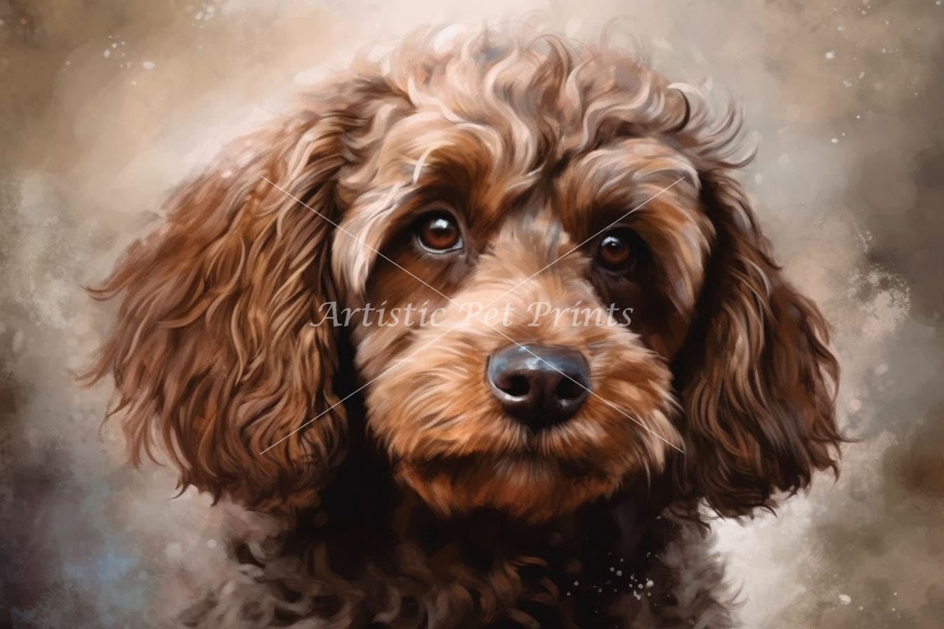 Cockapoo Digital Cockapoo Art - 10 High Quality Jpg's - Digital Download! - Various ...