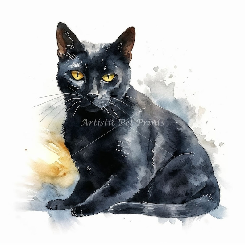 Bombay Cat Clipart - 10 High Quality Watercolor Jpg's - Digital ...