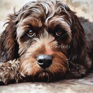 Cockapoo Art - 10 High Quality Jpg's - Digital Download! - Various ...