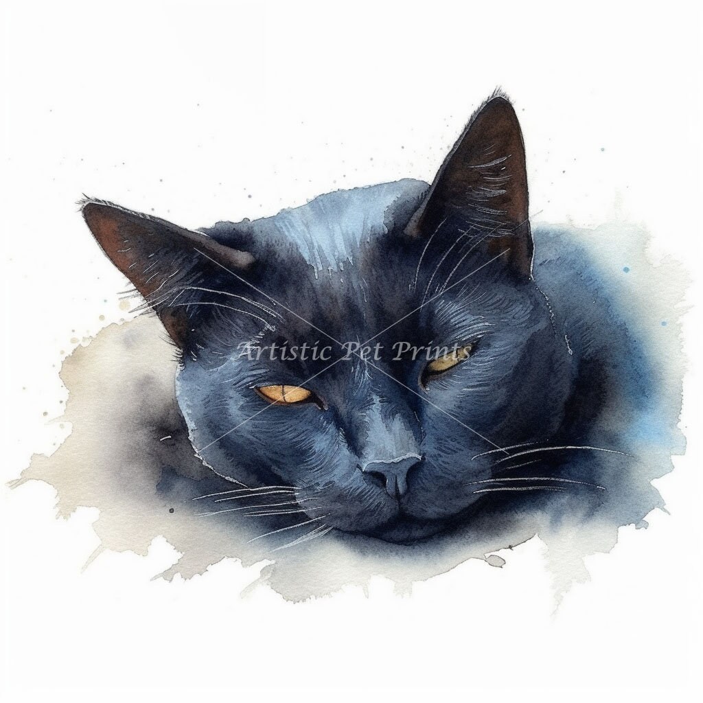 Bombay Cat Clipart - 10 High Quality Watercolor Jpg's - Digital ...