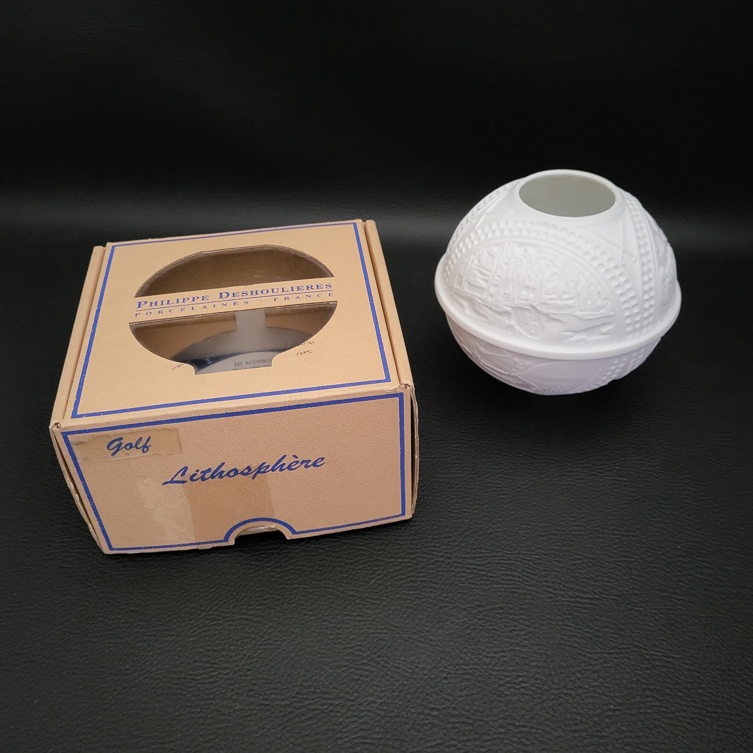 Photophore bernardaud d'occasion - Décoration
