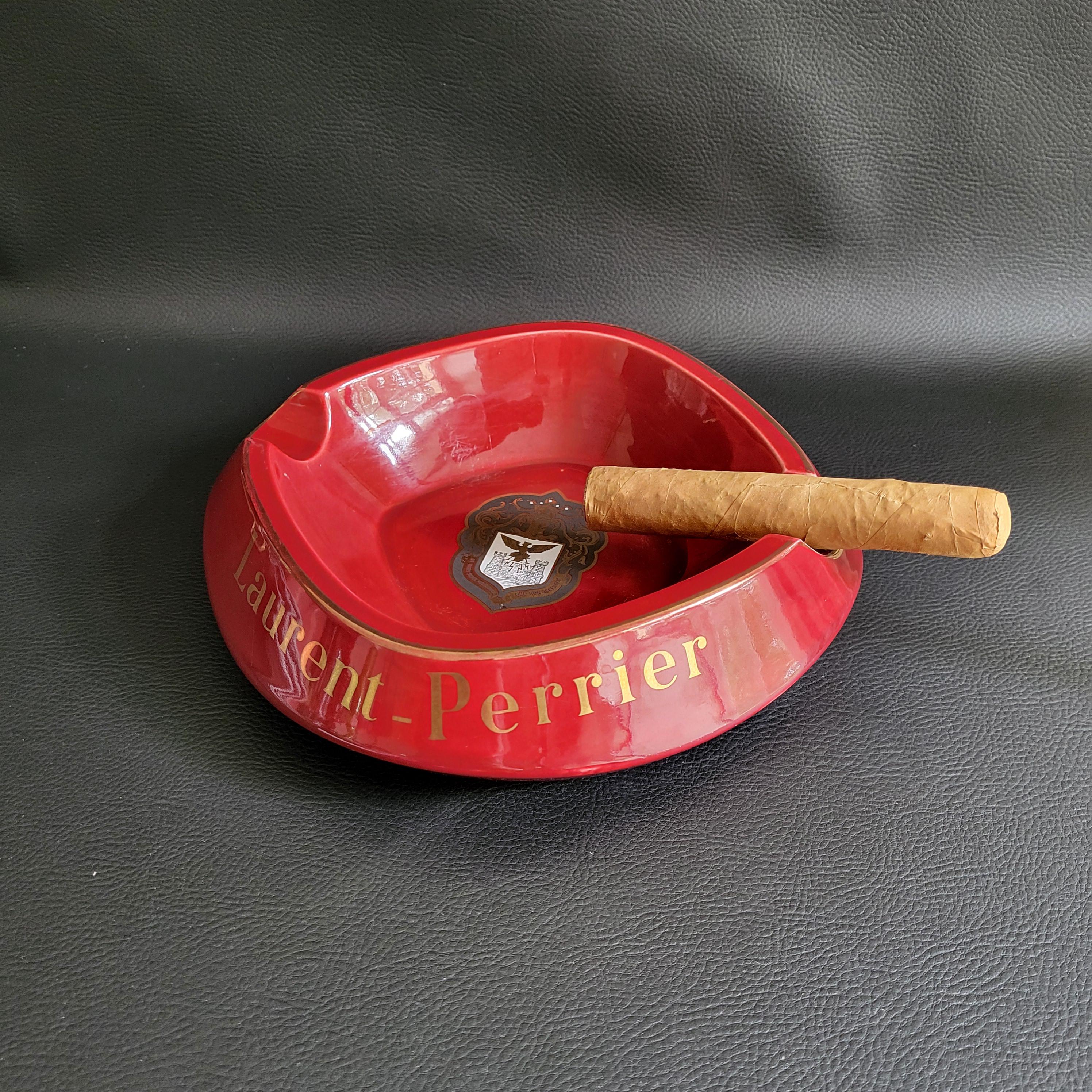アンティーク　アッシュトレイ　Laurent-Perrier Laurent-perrier Cigar Ashtray Champagne Laurent-perrier Bar