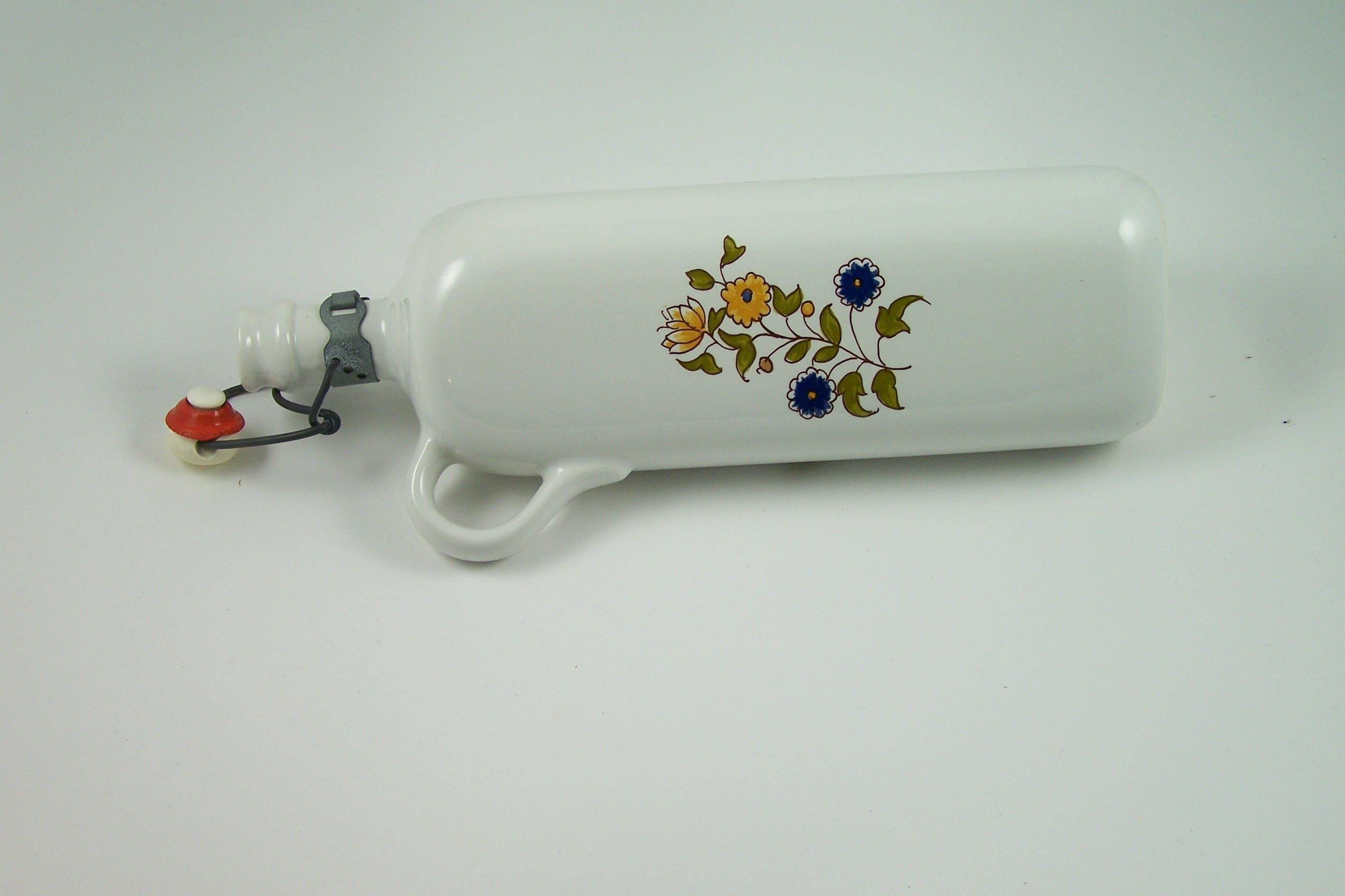 Bouteille Porcelaine Revol Vieux Métiers de Paris Marchand Vieux Habits Paris 1600 Vintage Made in F