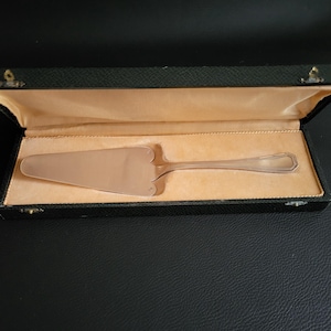 Serwer do ciast Christofle Tosca model w stylu Art Deco serwer do ciast wysokiej jakości poncz Chrsitofle Alfénide vintage Made in France