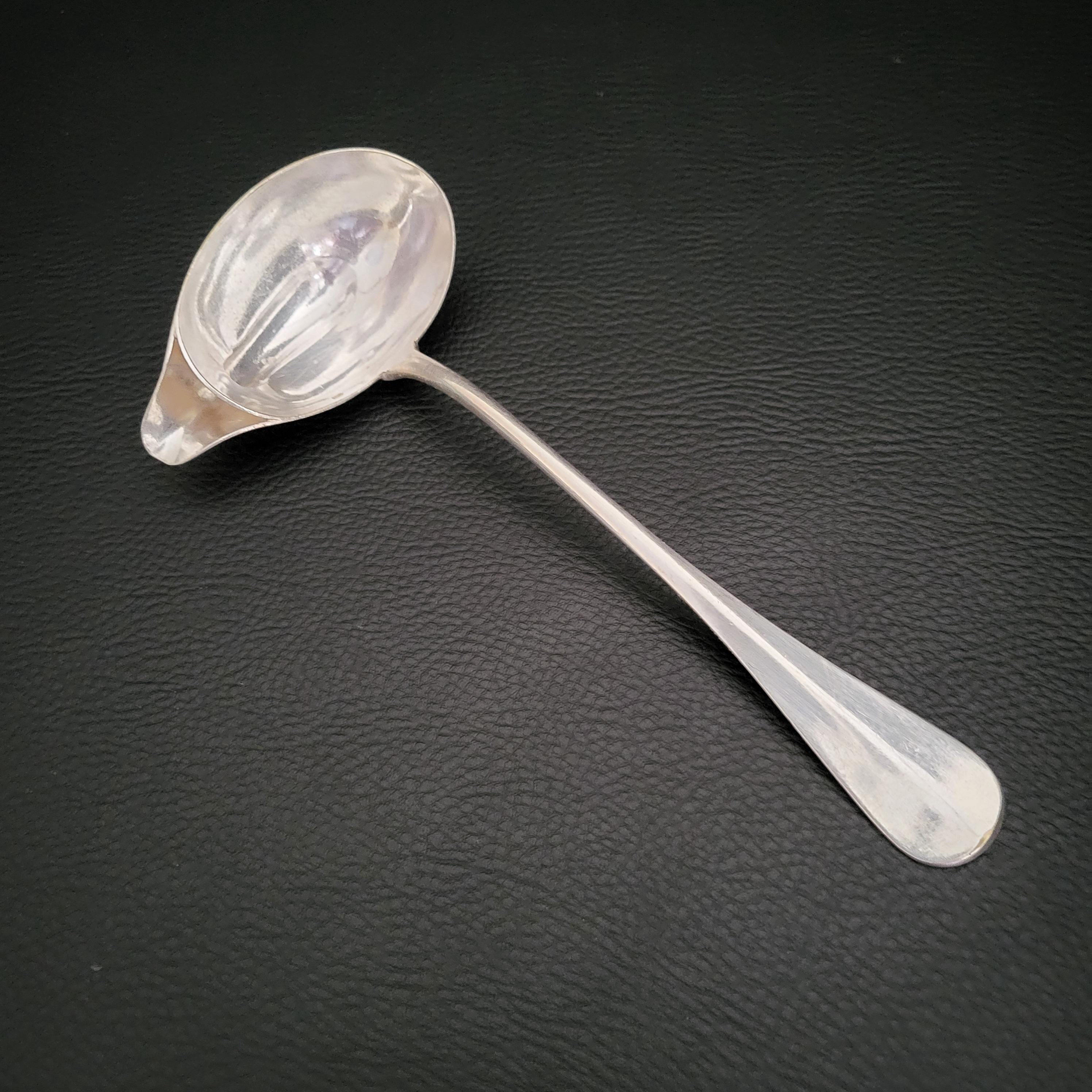 Cuillère à Sauce Cailar Et Bayard Métallonide - Métal Argenté, Poinçon