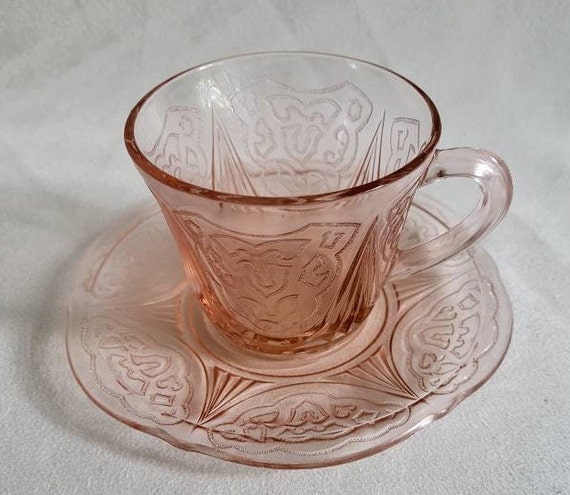 KEMORELA Set di tazze da caffè in vetro trasparente da 16 oz