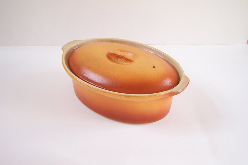 Terrine en céramique flammée Durofeu Faïencerie culinaire Etsy