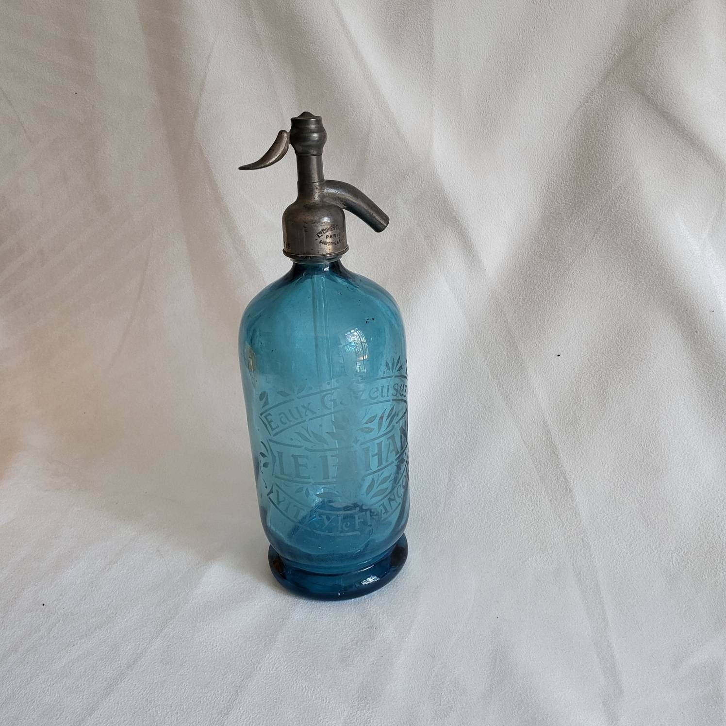 Siphon En Verre Bleu