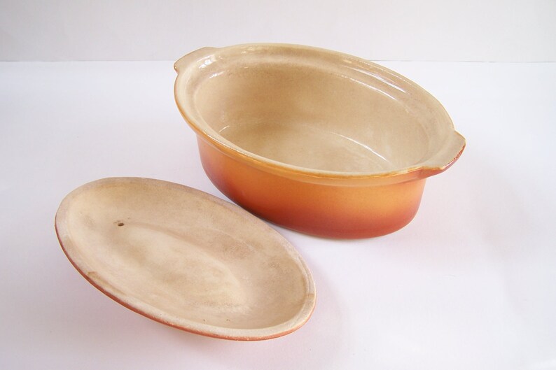 Terrine en céramique flammée Durofeu Faïencerie culinaire Etsy