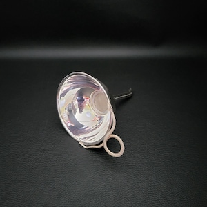 Funnel for wine funnel with filter to avoid sediment of wine silver plated funnel vintage Made in France