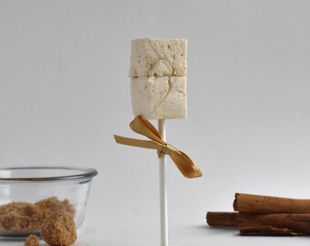 Brown Sugar Cinnamon Pops - All Natural, Handcrafted Gourmet Marshmallows