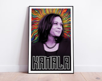 11x17 Kamala Harris Campaign Poster Print