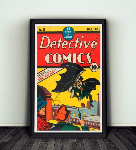 Buy 11x17 Detective Comics 27 Comic Book Cover Batman Dark Knight Online in  India - Etsy