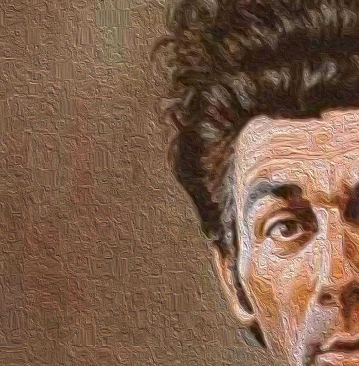 11x17 Cosmo Kramer Painting Poster Etsy