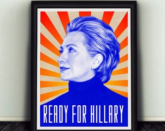 8.5 x 11 Download Hillary Clinton Campaign Print
